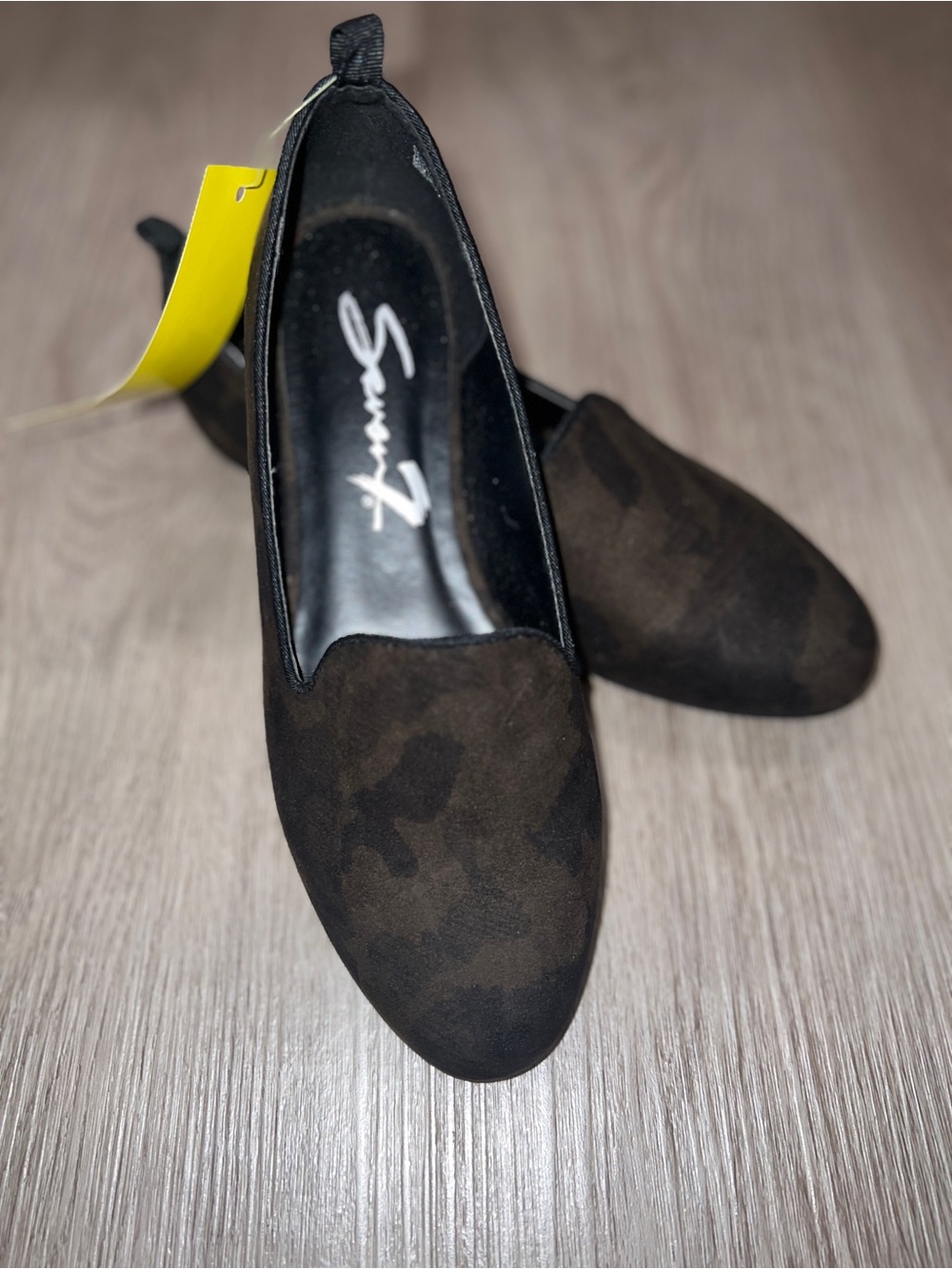 Seven7 Regent Flats Camouflage Camo Slip On Loafer Shoes Size 6 New